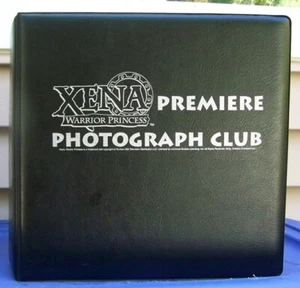 CARPETA ÁLBUM DE ÁLBUM DE ANILLO DE FOTOGRAFÍA DE ESTRENO OFICIAL XENA WARRIOR PRINCESS 4 - Imagen 1 de 7