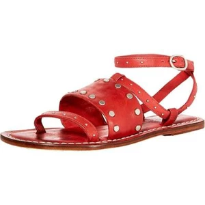 Bernardo Women's Maisa Leather Strappy Toe Flat Sandals Shoes Size 6 1/2M - Picture 1 of 5
