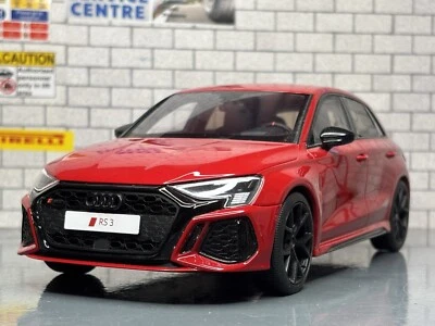 1:18 * РЕДКАЯ * GT SPIRIT «AUDI RS3 (A3) Sportback (красный) LHD модель автомобиля GT378 - Изображение 1 из 4