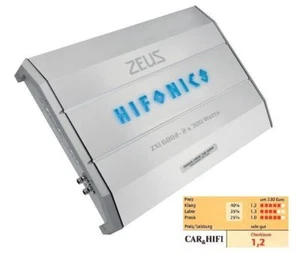 HIFONICS ZXi-6002 ZEUS Z3-SERIE AMP ZXi6002 2 x 150 / 300 Watt RMS an 4 / 2 Ohm - Picture 1 of 1