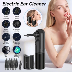 Electric Ear Cleaner Irrigation System Automatic Ear Cleaning Kit Earwax Removal - Picture 1 of 18