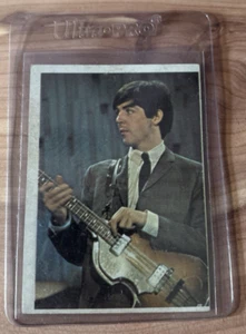 1964 Topps Beatles Color Card #8- George Harrison - Picture 1 of 2
