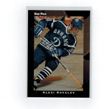 1991-92 Star Pics Rookie #48 Alexei Kovalev