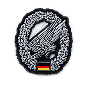 Y Patches 3D Rubber Patch Bundeswehr Barettabzeichen Fallschirmjäger - Bild 1 von 1