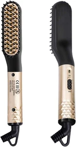 Alisador de barba para hombre, cepillo de alisado iónico de calefacción rápida eléctrico caliente M - Imagen 1 de 12