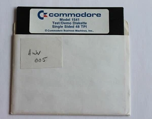Commodore Test / Demo Diskette model 1541 (C64) - Bild 1 von 1