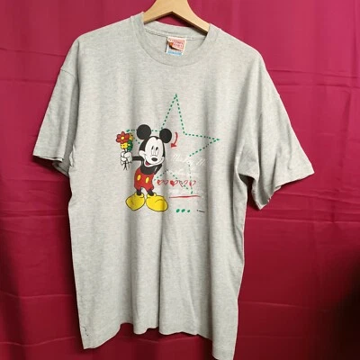 SELTENES MICKY MAUS T-SHIRT MICKEY MOUSE CARTOON CLASSICS FRUIT OF THE LOOM GR L - Bild 1 von 4