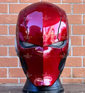 Arkham Knight Mask Red Hood Batman Gothan Cosplay Wearable Prop Child Gifts - Picture 1 of 6