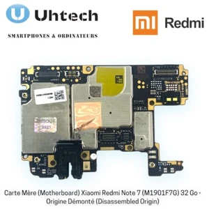 Carte Mère (Motherboard) Xiaomi Redmi Note 7 (M1901F7G) 32 Go - Origine Démonté - Imagen 1 de 4