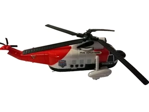 TONKA Helicopter 2010 RESCUE FORCE 911 Emergency Fire Department working sounds - Picture 1 of 7