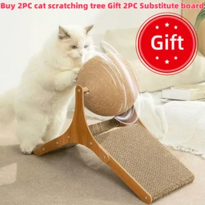 Cat Tree Scratching Post Tower Climbing Activity Centre Sisal Bed Toys Scratcher - Picture 1 of 22