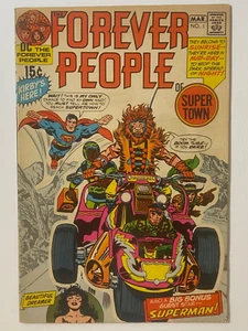 FOREVER PEOPLE #1 -1971- FIRST DARKSEID/MOTHER BOXES/FOREVER PEOPLE - BRONZEZEIT - Bild 1 von 5