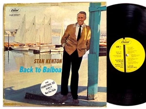 KENTON STAN *GOOD/VG+* "BACK TO BILBOA" " 1958 US CAPITOL T-995 PROMO LABEL LP - Foto 1 di 2