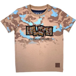 New Kid's Elite Premium Denim Desert Camo Tee Size 4-5 Brand New! - Picture 1 of 1