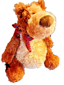 Harley Orso Marrone con Arco di Natale Seduto Imbottito Fat Belly Gund Peluche (BOP2) - Foto 1 di 3