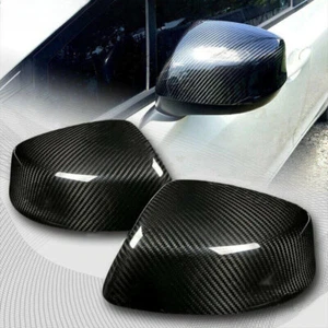 For Honda Civic 9Th Gen 2012-2015 Real Carbon Fiber Side Mirror Cover Cap 2PCS - Picture 1 of 6
