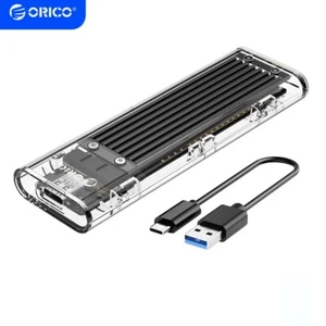 ORICO M.2 SATA SSD External Enclosure Tool-Free USB C Adapter 2280 2260 2242 223 - Picture 1 of 9