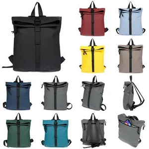 Kleiner Damen Roll up Rucksack Plane Tasche Fahrradrucksack Kurier Rollup Bag - Bild 1 von 113
