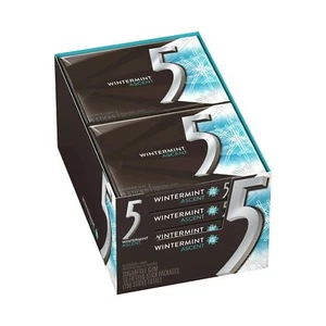 5GUM Wintermint Ascent Chewing Gum from The USA, 10 Packs (150 Stripes) - Imagen 1 de 3