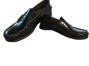 Florsheim Belton Cuero Negro Informal Penny Mocasín 20191 Para hombres EE. UU. 8 D EUC Zapatos - Imagen 1 de 11