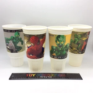 Konvolut 4 Hardee's Spiderman Film große Tassen 2002 - Bild 1 von 18