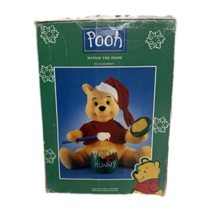 Vintage 1996 Telco Motionette Animated Light up Winnie the Pooh Honey Pot Works - Picture 1 of 12