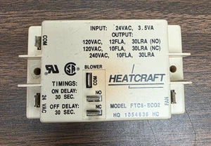 HeatCraft Lüfterrelais Steuerplatine FTC8-EC02 HQ1054636HC **Gebraucht** - Bild 1 von 3