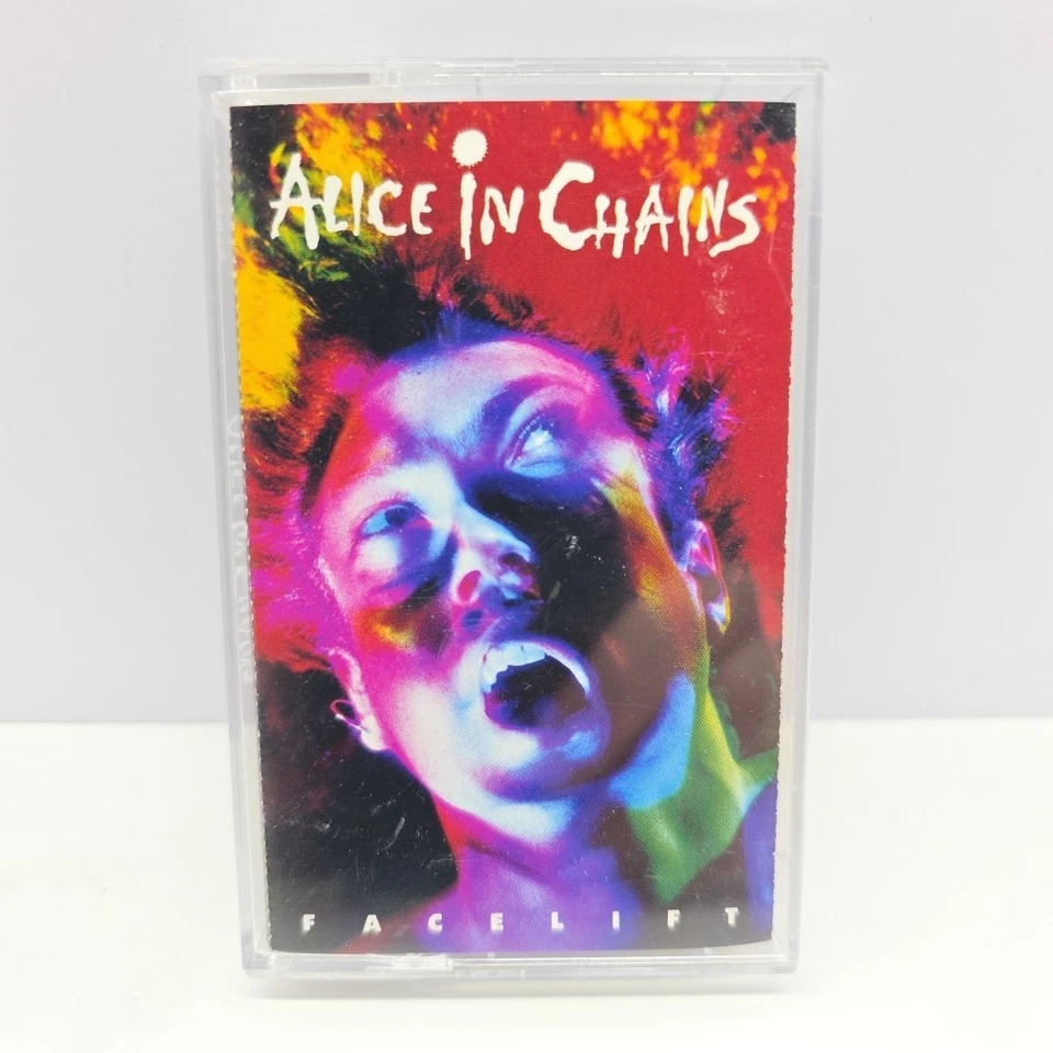 Vintage Alice in Chains - Facelift  Cassette Tape 90s Grunge Metal Album TESTED Foto 1 de 4