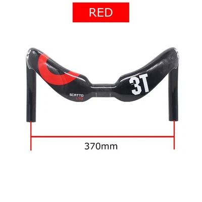 Cycling Track bar Carbon Road Handlebar31.8mm/370mm385mm,Track Sprinter's Bar - Image 1 of 4