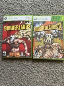 Borderlands 1 & 2 Video Game Xbox 360 - Picture 1 of 5