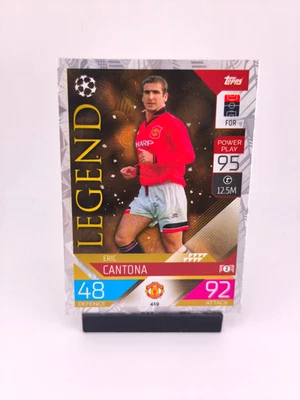 Eric Cantona LEGEND 2022-23 Topps Match Attax UCL Manchester United  - Image 1 of 2