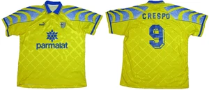 Parma 1995/96 Away Jersey Puma Crespo #9 Vintage Made in Italy Original ✅ - Picture 1 of 18