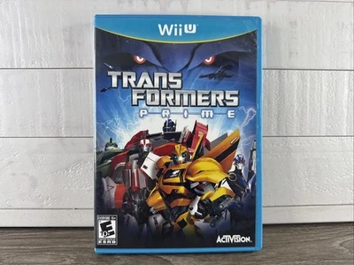 Wii U Transformers Prime w Booklet Mint Disc Tested FREE Shipping Nintendo - Image 1 of 3