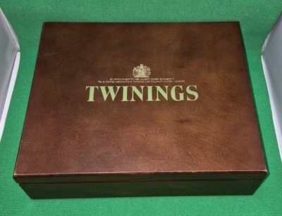 Twinings wooden 12 section tea Display box - Image 1 of 4