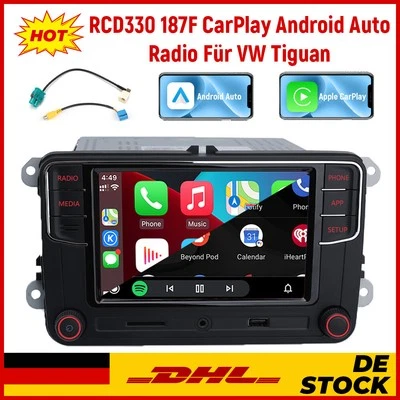 NONAME 6.5" RCD330 187F Für VW Golf Caddy Touran Carplay Android Auto MirrorLink - Bild 1 von 4