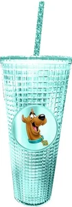 - Scooby Doo Diamond Cup with Straw - Acrylic 20 Oz. Tumbler Drinkware with Lid - Picture 1 of 1