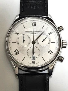 FREDERIQUE CONSTANT Classic Chronograph Quartz Men's Watch FC-292MS5B6 - Picture 1 of 10