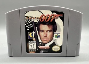 Goldeneye 007 Nintendo N64 Video Game 1997 Authentic Cartridge Only Tested Works - Picture 1 of 6