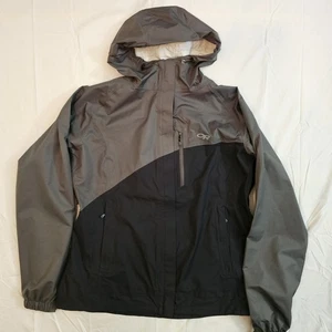 Outdoor Research Herren XL Ventia wasserdichte Jacke mit Kapuze grau schwarz leicht - Bild 1 von 9