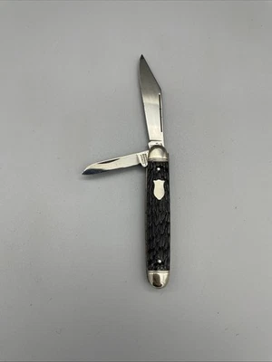 Navaja de Bolsillo Plegable Vintage Imperial Prov EE. UU. 2 Hojas Jack - ¡Bonita!! Foto 1 de 2