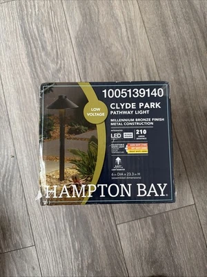 Hampton Bay Clyde Park Low Voltage LED Outdoor Landscape Path Light - Image 1 of 4