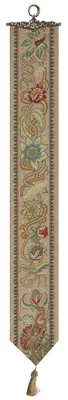 Tree of Life - Pastel William Morris Belgian Woven Floral Tapestry Bell Pull NEW - Image 1 of 4