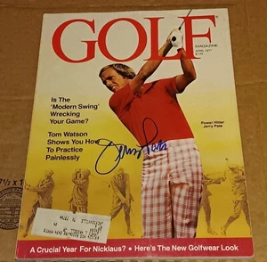 JERRY PATE PGA GOLF STAR SIGNED AUTOGRAPHED 1977 GOLF Magazine COA - Picture 1 of 1