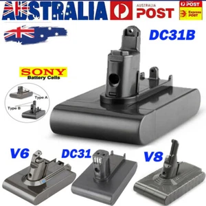 9.0AH Battery For Dyson Absolute DC31 DC34 DC44 V6 DC58 DC59 V8 SV10 Handheld AU - Picture 1 of 17