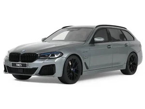 2023 BMW 530E XDRIVE M SILVER 1/18 MODEL CAR BY GT SPIRIT GT485 - Picture 1 of 10