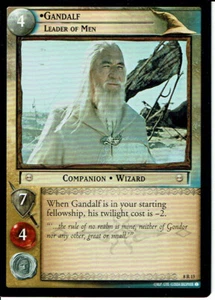 LORD OF THE RINGS TCG SIEGE OF GONDOR RARE CARD 8R15 GANDALF - Picture 1 of 1