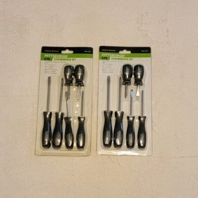 Pittsburgh 6pc Screwdriver Set - Regular & Phillips Lot Of 2 Item # 47770 - Image 1 of 2