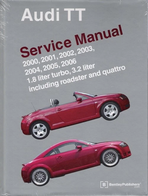 Libro manual de reparación de servicio Audi TT Roadster & Quattro Bentley 2000-2006 AT06 Foto 1 de 1