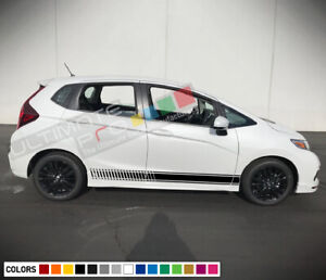 Sticker Decal Vinyl Side Door Stripes for Honda Fit Racing Bumper Handle sport