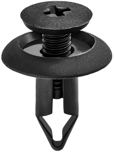 Gm, guardabarros revestimiento retenedor hd 15 mm longitud del vástago 14 mm se adapta al agujero 6 mm Cantidad 25 Foto 1 de 1